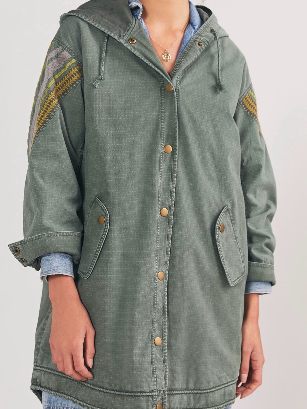 Pilcro Utility Anorak Jacket - Picture 2 of 6